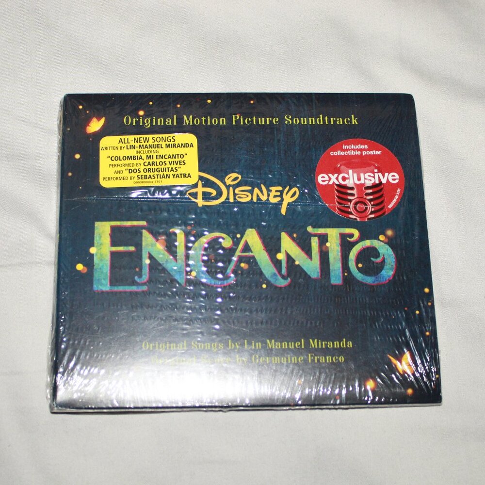 NWT Disney's Encanto Motion Picture Soundtrack Target Exclusive CD